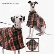 WoolBlend™ Heritage Pet Cape – British-Style Wool Coat for Small & Medium Dogs