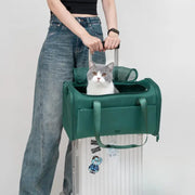 Soft Pet Carrier Bag for Cats & Small Dogs – Comfortable Travel Carrier | SnugTrekker