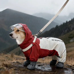 StormGuard™ Full-Coverage Waterproof Dog Raincoat