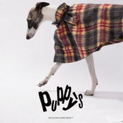 WoolBlend™ Heritage Pet Cape – British-Style Wool Coat for Small & Medium Dogs