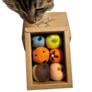 WoolWhisper™ Silent Felt Cat Balls