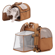 Expand-A-Space Cat Backpack - Waterproof 44lb Carrier, Breathable & Foldable - SNUGTREKKER