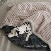 Waterproof Pet Blanket – Double-Sided Soft Fleece Throw