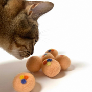 WoolWhisper™ Silent Felt Cat Balls