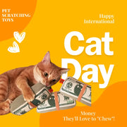 PawCanvas™ Catnip Canvas Teaser Toy