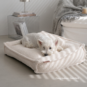 ComfortSlope™ Plush Sofa Pet Bed – Orthopaedic Support Couch Bed with Waterproof Base for Cats & Dogs