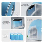 Cooling Cat Cabin™ Ice-Box Pet House