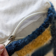 VelvetTartan™ Pet Sofa Bed – Retro Check Plush Lounger for Cats & Dogs