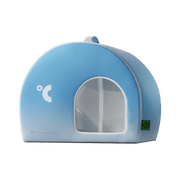 CoolCave Foldable Pet AC House - Self-Cooling Ice Bed for Cats, 2 Sizes - SNUGTREKKER