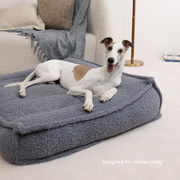 ComfortSlope™ Plush Sofa Pet Bed – Orthopaedic Support Couch Bed with Waterproof Base for Cats & Dogs