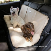 Waterproof Dog Car Seat Cover – Rear Seat Travel Bed for Cats & Dogs