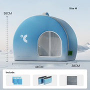 Cooling Cat Cabin™ Ice-Box Pet House