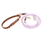 Premium Handmade Leather Dog Collar & Lead Set