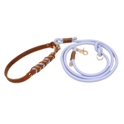 Premium Handmade Leather Dog Collar & Lead Set