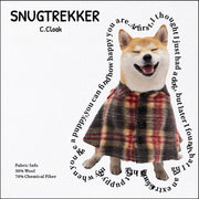 WoolBlend™ Heritage Pet Cape – British-Style Wool Coat for Small & Medium Dogs