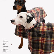 WoolBlend™ Heritage Pet Cape – British-Style Wool Coat for Small & Medium Dogs